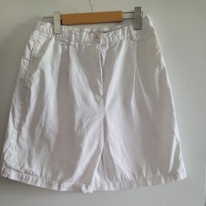 Pendleton white cotton shorts size 8